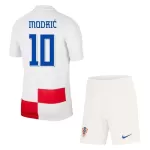 Conjunto Croacia Modrić 10 Niño Primera Euro 2024