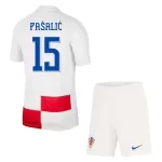 Conjunto Croacia Pasalic 15 Niño Primera Euro 2024