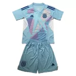 Conjunto Portero Alemania Niño Euro 2024 Azul