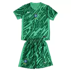 Conjunto Portero Brasil Niño 2024 Verde Conjunto Portero Brasil Niño 2024 Verde