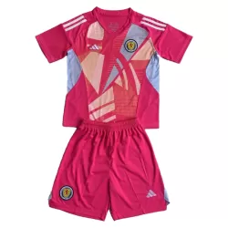 Conjunto Portero Escocia Niño Euro 2024 Rosa