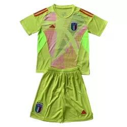 Conjunto Portero Italia Niño Euro 2024 Amarilla Conjunto Portero Italia Niño Euro 2024 Amarilla