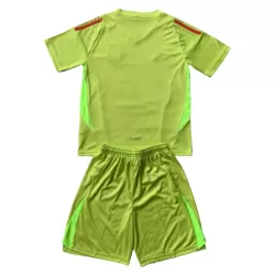 Conjunto Portero Italia Niño Euro 2024 Amarilla
