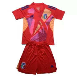 Conjunto Portero Italia Niño Euro 2024 Roja Conjunto Portero Italia Niño Euro 2024 Roja
