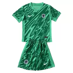 Conjunto Portero Países Bajos Niño Euro 2024 Verde Conjunto Portero Países Bajos Niño Euro 2024 Verde