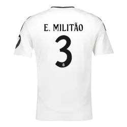 Camiseta Real Madrid E. Militao 3 Hombre Primera 24/25 Camiseta Real Madrid E. Militao 3 Hombre Primera 24/25