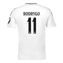 Camiseta Real Madrid Rodrygo 11 Hombre Primera 24/25 Camiseta Real Madrid Rodrygo 11 Hombre Primera 24/25