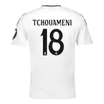 Camiseta Real Madrid Tchouameni 18 Hombre Primera 24/25