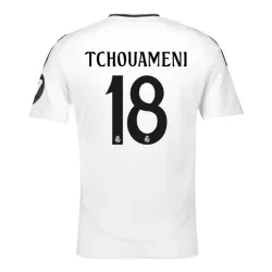 Camiseta Real Madrid Tchouameni 18 Hombre Primera 24/25 Camiseta Real Madrid Tchouameni 18 Hombre Primera 24/25