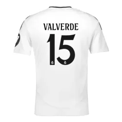 Camiseta Real Madrid Valverde 15 Hombre Primera 24/25 Camiseta Real Madrid Valverde 15 Hombre Primera 24/25