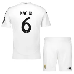Conjunto Real Madrid Nacho 6 Niño Primera 24/25 Conjunto Real Madrid Nacho 6 Niño Primera 24/25