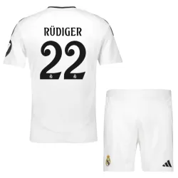 Conjunto Real Madrid Rudiger 22 Niño Primera 24/25 Conjunto Real Madrid Rudiger 22 Niño Primera 24/25