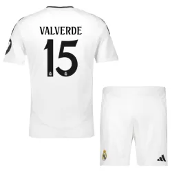 Conjunto Real Madrid Valverde 15 Niño Primera 24/25 Conjunto Real Madrid Valverde 15 Niño Primera 24/25
