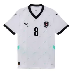 Camiseta Austria Alaba 8 Hombre Segunda Euro 2024