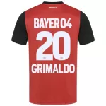 Camiseta Bayer 04 Leverkusen Alejandro Grimaldo 20 Hombre Primera 24/25