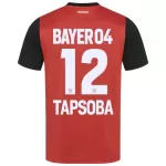 Camiseta Bayer 04 Leverkusen Edmond Tapsoba 12 Hombre Primera 24/25