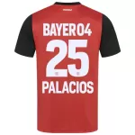 Camiseta Bayer 04 Leverkusen Exequiel Palacios 25 Hombre Primera 24/25