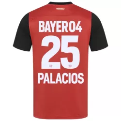 Camiseta Bayer 04 Leverkusen Exequiel Palacios 25 Hombre Primera 24/25