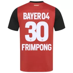 Camiseta Bayer 04 Leverkusen Jeremie Frimpong 30 Hombre Primera 24/25 Camiseta Bayer 04 Leverkusen Jeremie Frimpong 30 Hombre Primera 24/25