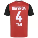 Camiseta Bayer 04 Leverkusen Jonathan Tah 4 Hombre Primera 24/25