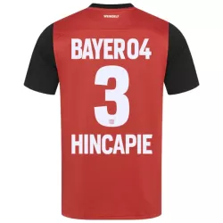 Camiseta Bayer 04 Leverkusen Piero Hincapie 3 Hombre Primera 24/25 Camiseta Bayer 04 Leverkusen Piero Hincapie 3 Hombre Primera 24/25