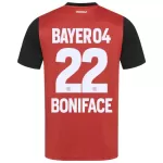 Camiseta Bayer 04 Leverkusen Victor Boniface 22 Hombre Primera 24/25