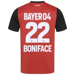 Camiseta Bayer 04 Leverkusen Victor Boniface 22 Hombre Primera 24/25