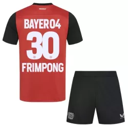 Conjunto Bayer 04 Leverkusen Jeremie Frimpong 30 Niño Primera 24/25 Conjunto Bayer 04 Leverkusen Jeremie Frimpong 30 Niño Primera 24/25
