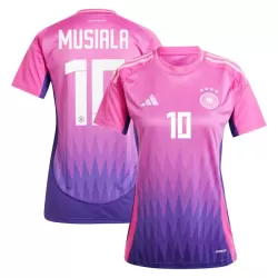 Camiseta Alemania Musiala 10 Mujer Segunda Euro 2024 Camiseta Alemania Musiala 10 Mujer Segunda Euro 2024