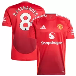Camiseta Manchester United Bruno Fernandes 8 Hombre Primera 24/25 Camiseta Manchester United Bruno Fernandes 8 Hombre Primera 24/25