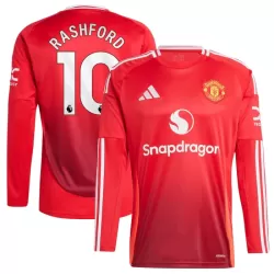 Camiseta Manga Larga Manchester United Rashford 10 Hombre Primera 24/25 Camiseta Manga Larga Manchester United Rashford 10 Hombre Primera 24/25