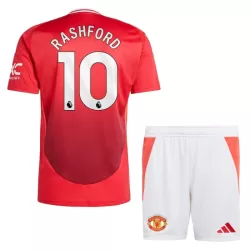 Conjunto Manchester United Rashford 10 Niño Primera 24/25 Conjunto Manchester United Rashford 10 Niño Primera 24/25