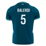 Camiseta Olympique de Marseille Balerdi 5 Hombre Segunda 24/25