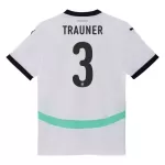Camiseta Austria Gernot Trauner 3 Hombre Segunda Euro 2024