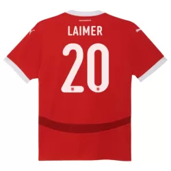 Camiseta Austria Konrad Laimer 20 Hombre Primera Euro 2024 Camiseta Austria Konrad Laimer 20 Hombre Primera Euro 2024