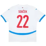 Camiseta República Checa Soucek 22 Hombre Segunda Euro 2024