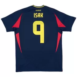 Camiseta Suecia Isak 9 Hombre Segunda 2024 Camiseta Suecia Isak 9 Hombre Segunda 2024