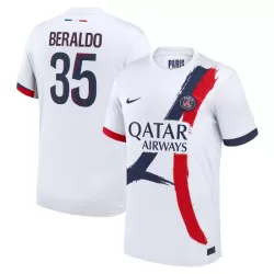 Camiseta Paris Saint-Germain Lucas Beraldo 35 Hombre Segunda 24/25 Camiseta Paris Saint-Germain Lucas Beraldo 35 Hombre Segunda 24/25