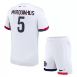 Conjunto Paris Saint-Germain Marquinhos 5 Niño Segunda 24/25