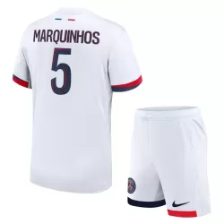 Conjunto Paris Saint-Germain Marquinhos 5 Niño Segunda 24/25 Conjunto Paris Saint-Germain Marquinhos 5 Niño Segunda 24/25