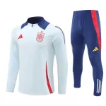 España Sudadera De Entrenamiento Hombre Cremallera Cuarto 24/25 Blanca