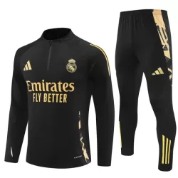 Real Madrid Sudadera De Entrenamiento Hombre Cremallera Cuarto 24/25 Negra Real Madrid Sudadera De Entrenamiento Hombre Cremallera Cuarto 24/25 Negra