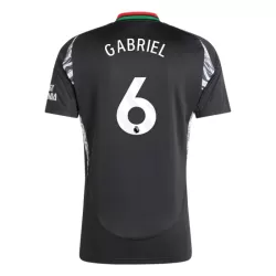 Camiseta Arsenal Gabriel 6 Hombre Segunda 24/25 Camiseta Arsenal Gabriel 6 Hombre Segunda 24/25