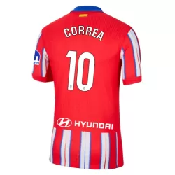 Camiseta Atlético Madrid Correa 10 Hombre Primera 24/25 Camiseta Atlético Madrid Correa 10 Hombre Primera 24/25