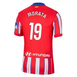 Camiseta Atlético Madrid Morata 19 Hombre Primera 24/25 Camiseta Atlético Madrid Morata 19 Hombre Primera 24/25