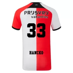 Camiseta Feyenoord Rotterdam Hancko 33 Hombre Primera 24/25 Camiseta Feyenoord Rotterdam Hancko 33 Hombre Primera 24/25