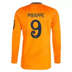 Camiseta Manga Larga Real Madrid Mbappé 9 Hombre Segunda 24/25 Camiseta Manga Larga Real Madrid Mbappé 9 Hombre Segunda 24/25