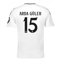 Camiseta Real Madrid Arda Guler 15 Hombre Primera 24/25 Camiseta Real Madrid Arda Guler 15 Hombre Primera 24/25
