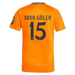 Camiseta Real Madrid Arda Guler 15 Hombre Segunda 24/25 Camiseta Real Madrid Arda Guler 15 Hombre Segunda 24/25