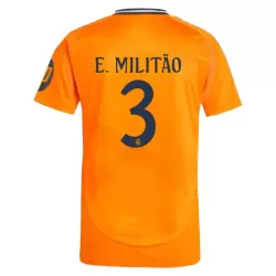 Camiseta Real Madrid E. Militao 3 Hombre Segunda 24/25 Camiseta Real Madrid E. Militao 3 Hombre Segunda 24/25